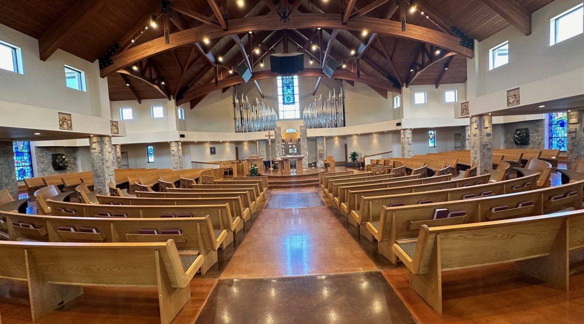 Hearing loop installation at Shepherd Of The Hills – Eden, WI