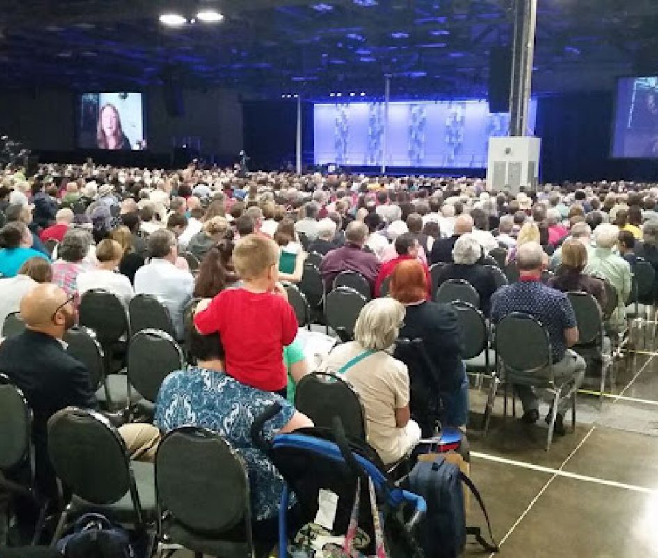 Temporary Hearing Loop at the Columbus Ohio Convention Center by Brown Audio & DRS Sound Inc.
