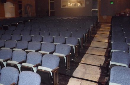 Hearing loop installation at Oriental Theater
