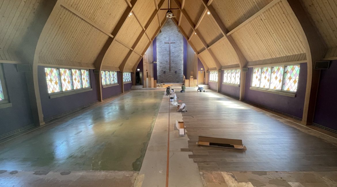 Hearing Loop Installation at First UMC – Waupaca, WI