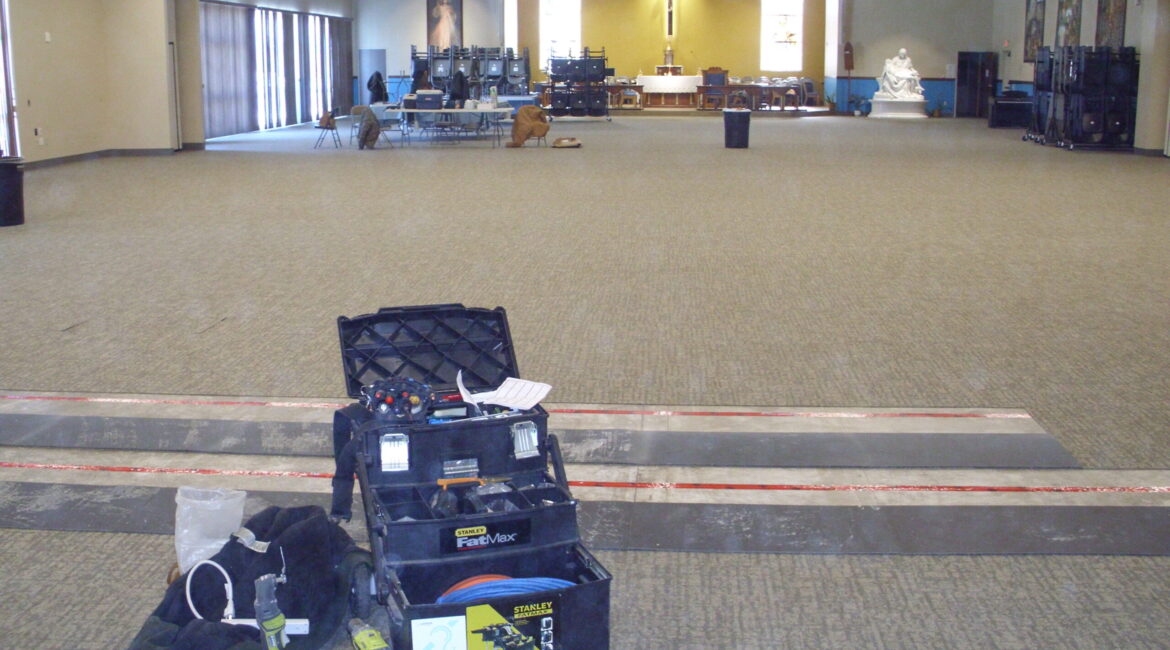Hearing Loop Installation at the Shrine Of Our Lady Of Champion – New Franken, WI